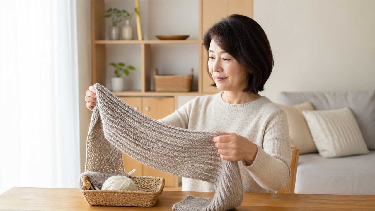 思い出の手作り品が捨てられない時に心が軽くなる整理術